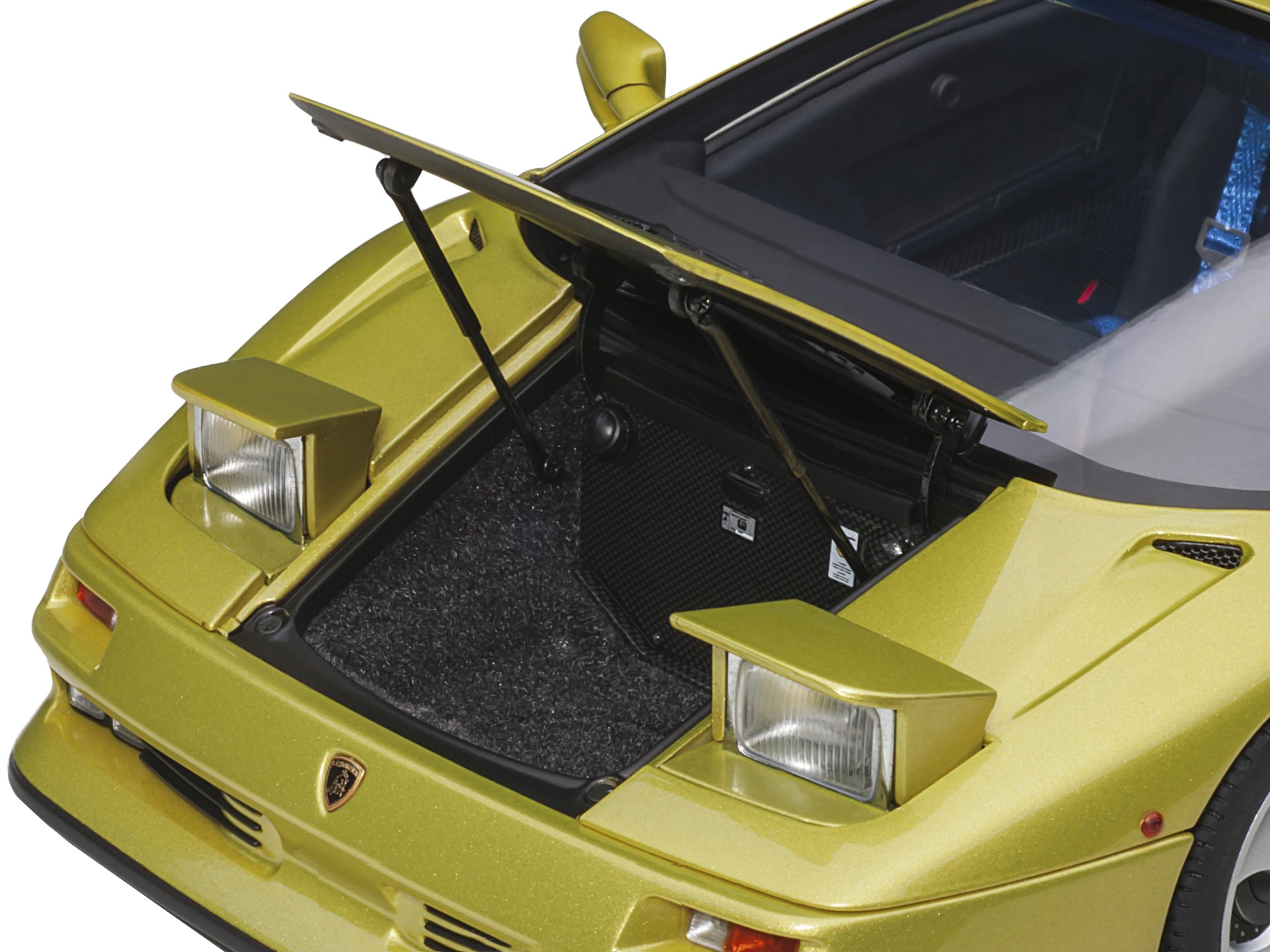 Lamborghini Diablo SE30 Giallo Spyder Yellow Metallic 1/18 Model Car by Autoart - Minihomy