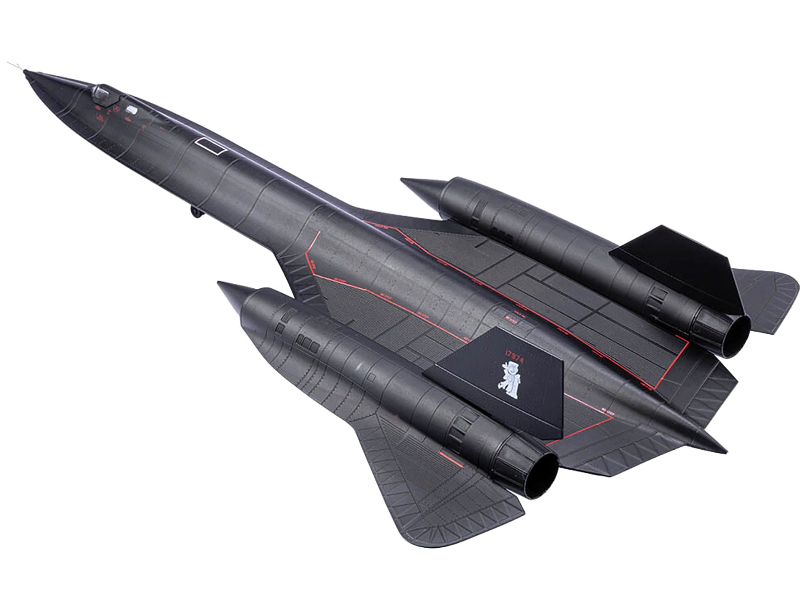 Lockheed Martin SR-71A Blackbird Aircraft #17974 "United States Air Force" 1/72 Diecast Model by Air Force 1 - Minihomy