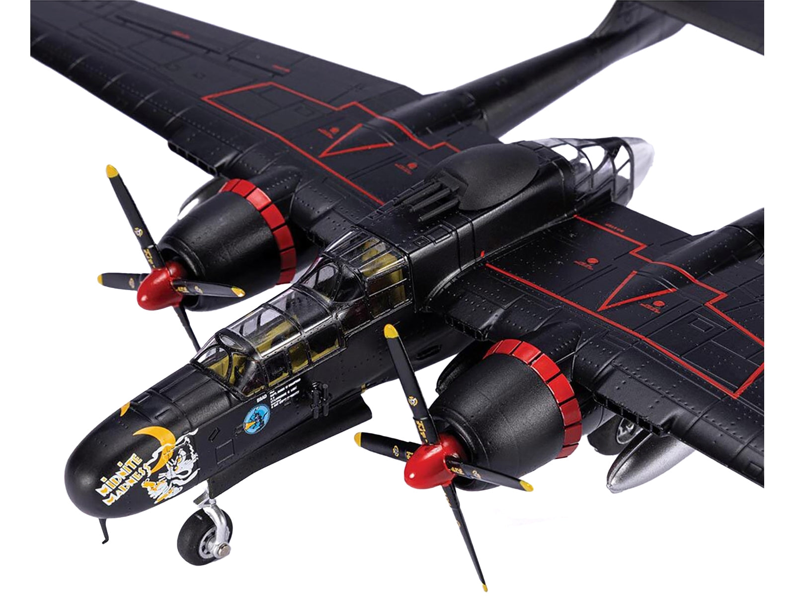 Northrop P-61B Black Widow Fighter Aircraft "Midnight Madness 548th Night Fighter Squadron" - Minihomy