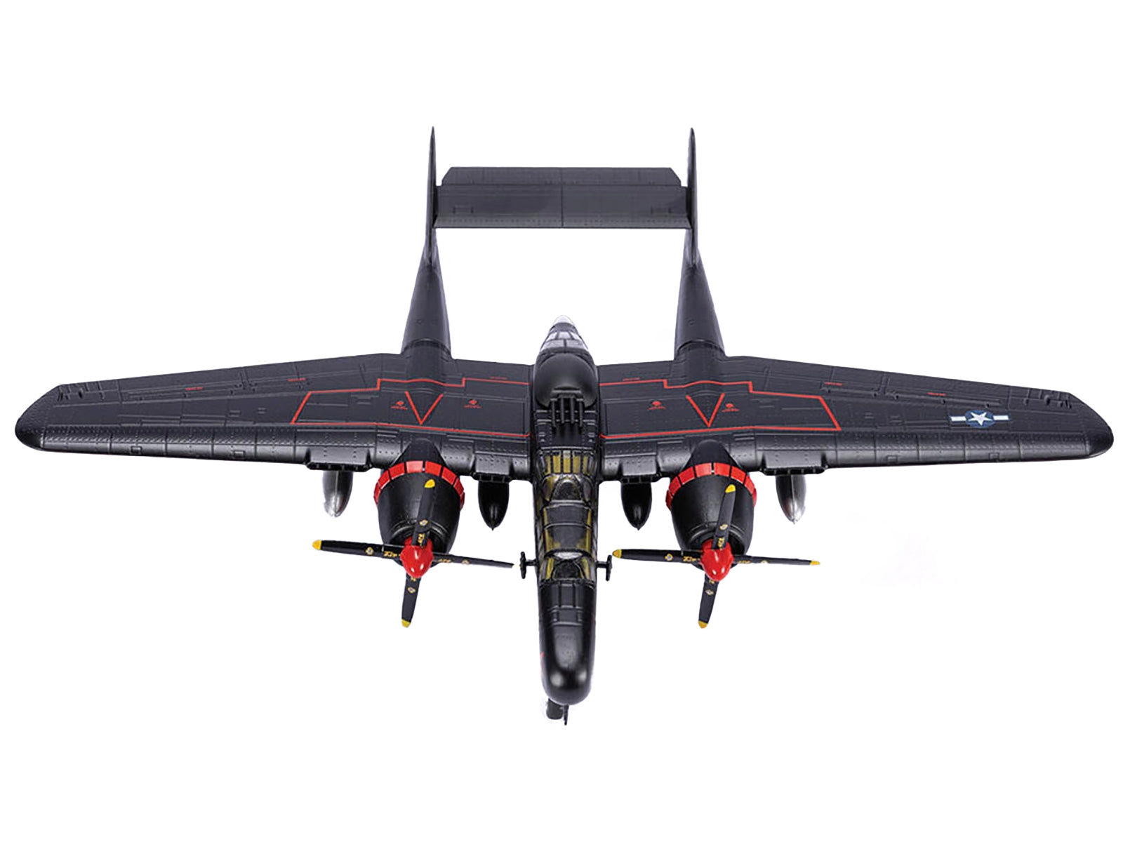 Northrop P-61B Black Widow Fighter Aircraft "Midnight Belle 6th Night Fighter Squadron" - Minihomy