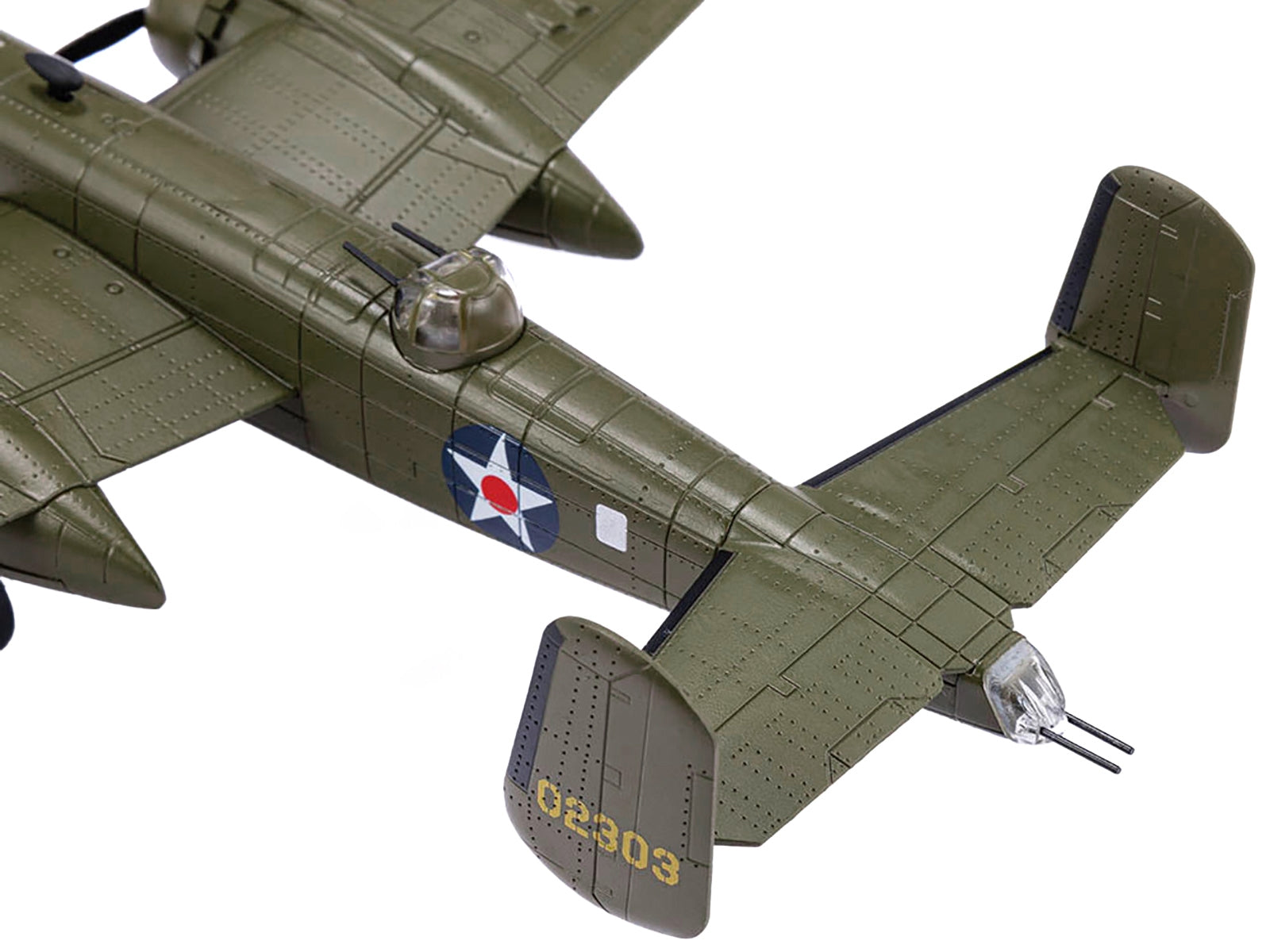 North American B-25B Mitchell Bomber Aircraft "Whirling Dervish 34 Bomber Squadron 17th Bomber Group" - Minihomy