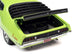 1971 Ford Torino Cobra Grabber Lime Green with Matt Black Hood and Stripes "Class of 1971" Series 1/18 Diecast Model Car by Auto World - Minihomy