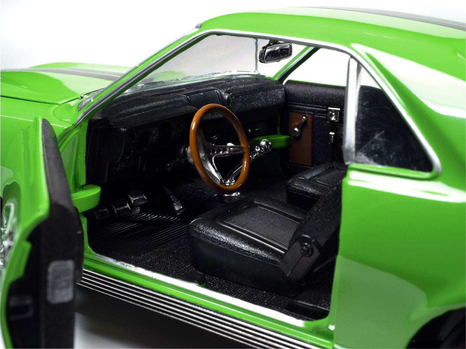 1969 AMC AMX Big Bad Lime Green with Black Stripes "Muscle Car & Corvette Nationals"