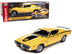 1971 Dodge Charger Super Bee Top Banana Yellow with Black Stripes "American Muscle" Series 1/18 Diecast Model Car by Auto World - Minihomy