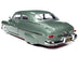 1949 Mercury Eight Coupe Berwick Green Metallic with Green and Gray Interior 1/18 Diecast Model Car by Auto World - Minihomy