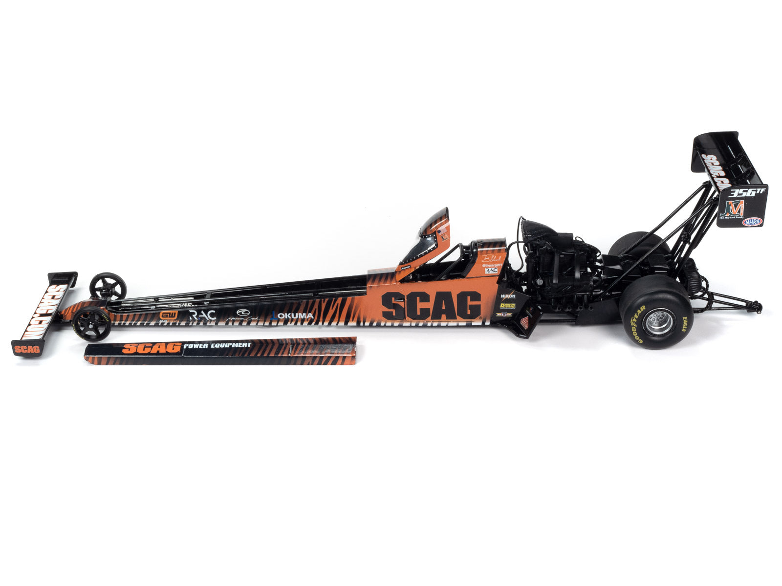 2023 NHRA TFD (Top Fuel Dragster) Tony Schumacher "SCAG Power Equipment" - Minihomy