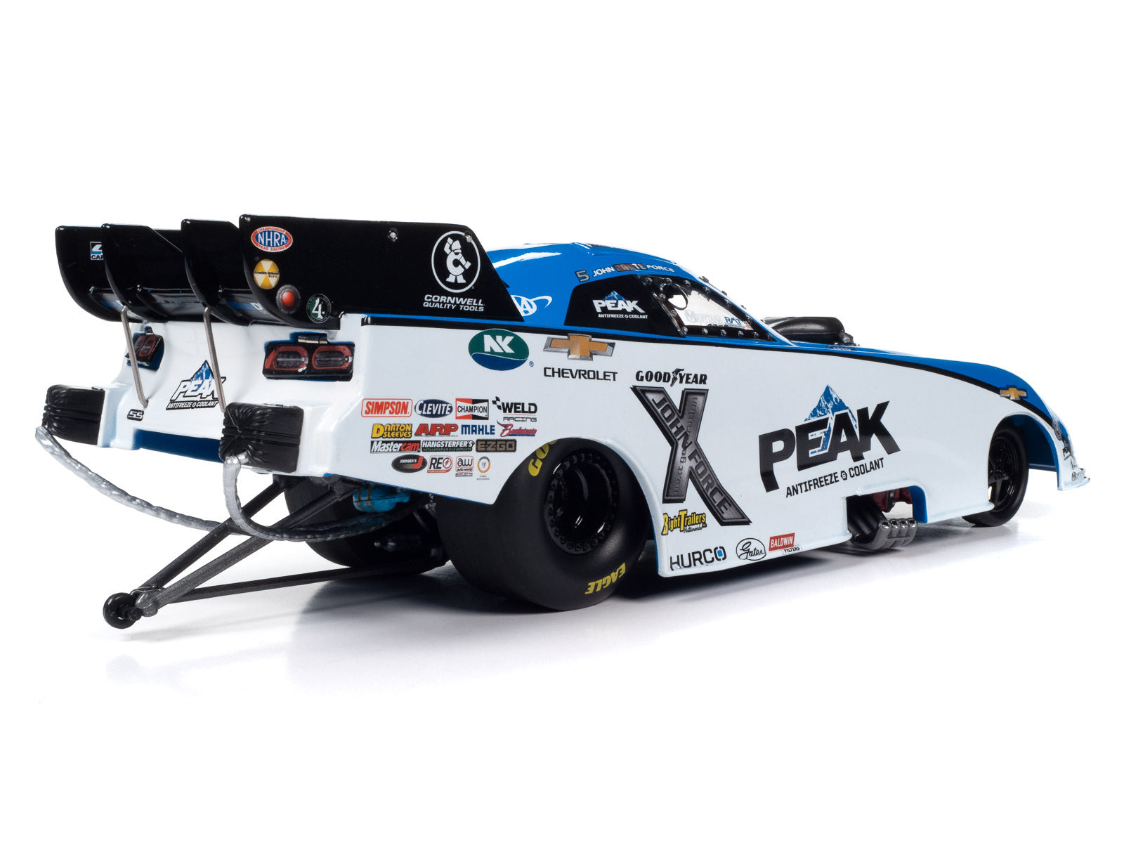 Chevrolet Camaro SS NHRA Funny Car John Force "Peak Performance" (2023) "John Force Racing" - Minihomy