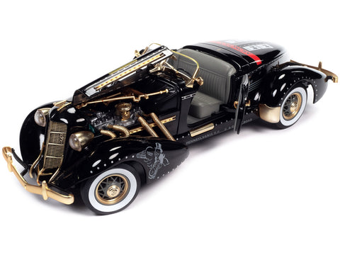1935 Auburn 851 Speedster Black with 