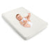 38 x 26 Inch Dual Sided Pack and Play Baby Mattress Pad with Removable Washable Cover-White - Minihomy