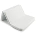 38 x 26 Inch Tri-fold Pack and Play Mattress Topper Mattress Pad with Carrying Bag-White - Minihomy