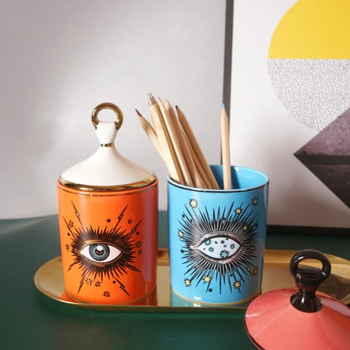 Big Eyes Aromatherapy Candle Holder Cup