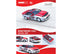 Nissan Fairlady Z (Z32) RHD (Right Hand Drive) Red and White "Coca-Cola" 1/64 Diecast Model Car by Inno Models - Minihomy