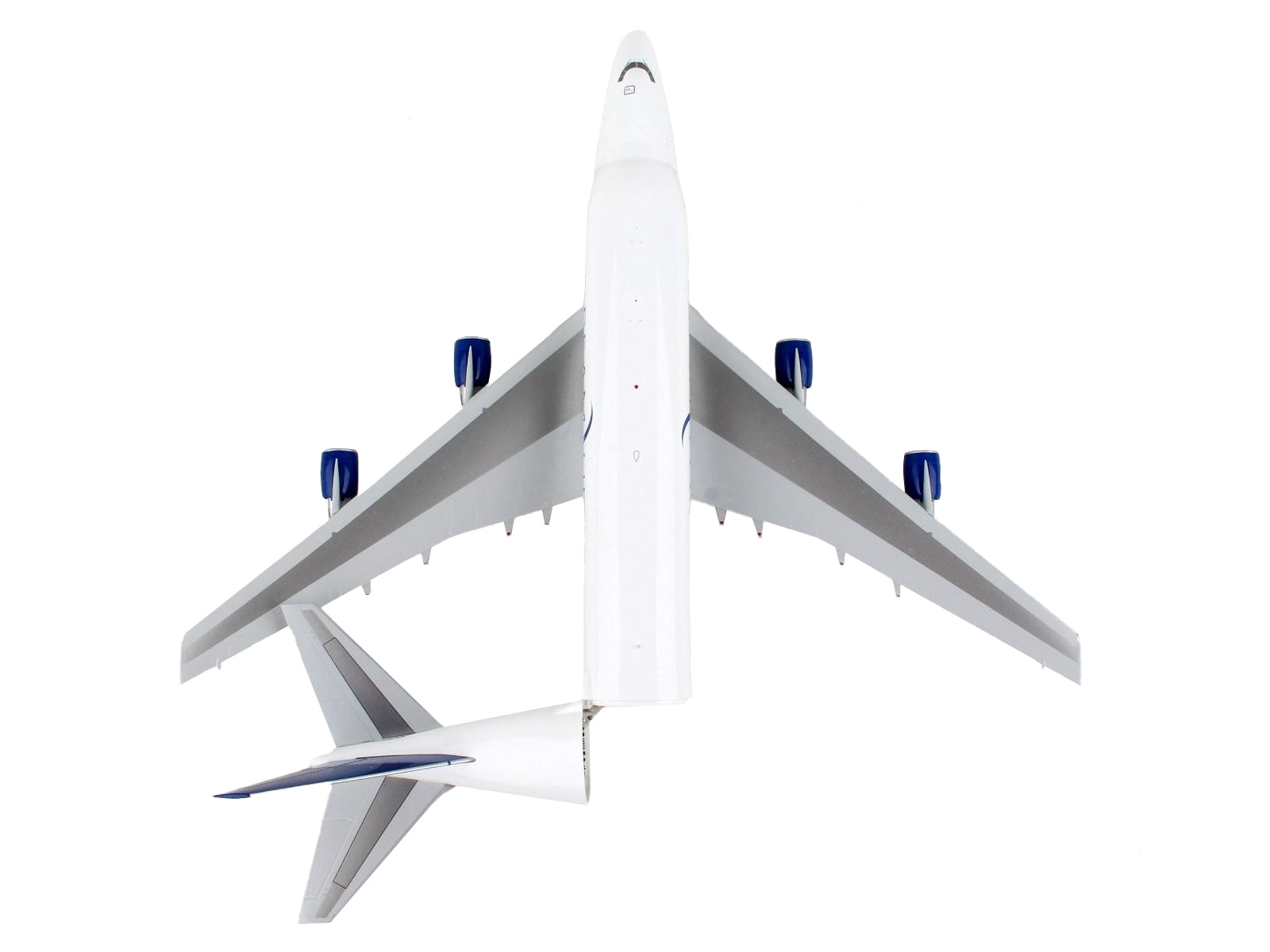 Boeing 747LCF Commercial Aircraft "Dreamlifter" White with Blue Tail "Gemini 200" Series 1/200 Diecast Model Airplane by GeminiJets