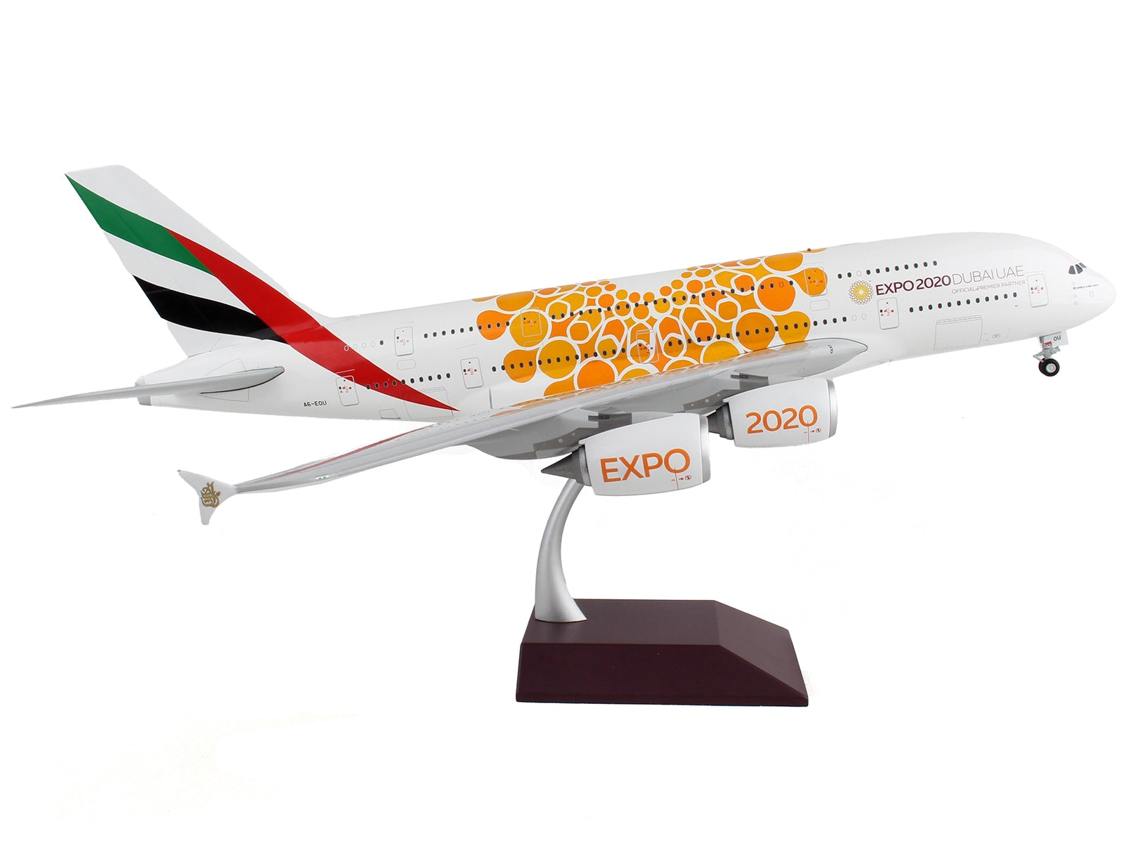 Airbus A380-800 Commercial Aircraft "Emirates Airlines - Dubai Expo 2020"