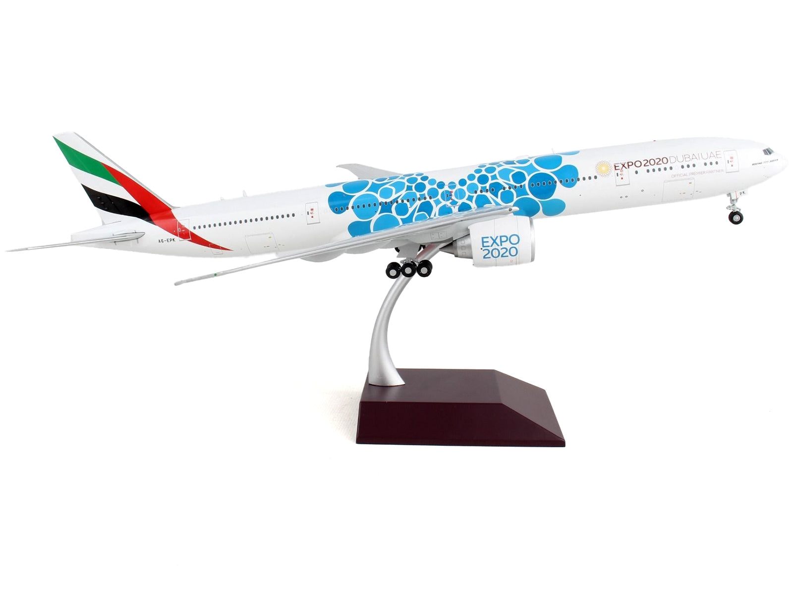 Boeing 777-300ER Commercial Aircraft "Emirates Airlines - Dubai Expo 2020"