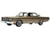 1965 Mercury Park Lane Pecan Frost Brown Metallic with White Top Limited Edition to 200 pieces Worldwide 1/43 Model Car by Goldvarg Collection - Minihomy