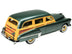 1949 Oldsmobile 88 Station Wagon Alpine Green Metallic with Cream and Woodgrain Sides and Green Interior - Minihomy