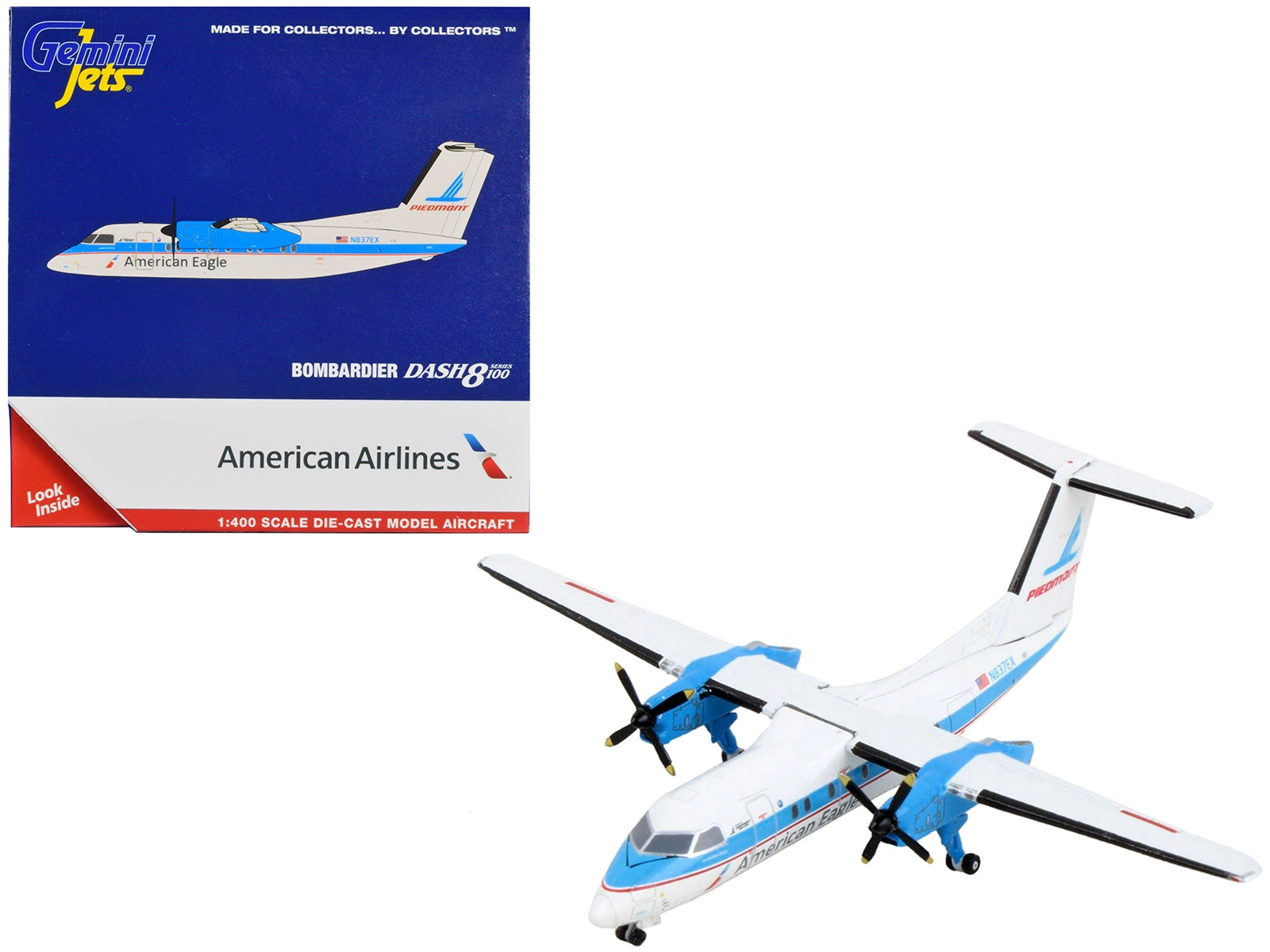 Bombardier Dash 8-100 Commercial Aircraft "American Airlines - American Eagle