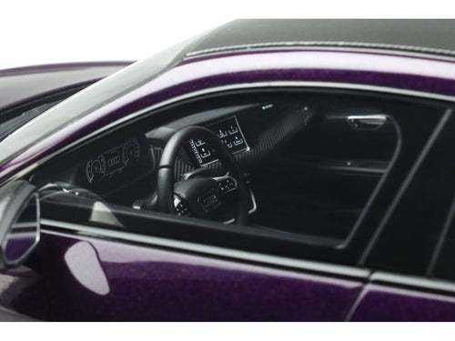 Audi RS E-Tron Purple Metallic with Carbon Top 1/18 Model Car by GT Spirit
