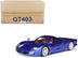 1997 Nissan R390 GT1 "Road Car" Blue Metallic with Red Interior 1/18 Model Car by GT Spirit - Minihomy