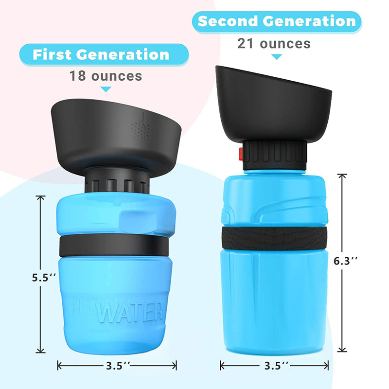 Pet Outdoor Foldable Bottle Dog Travel Water Bottle Dog Water Dispenser - Minihomy