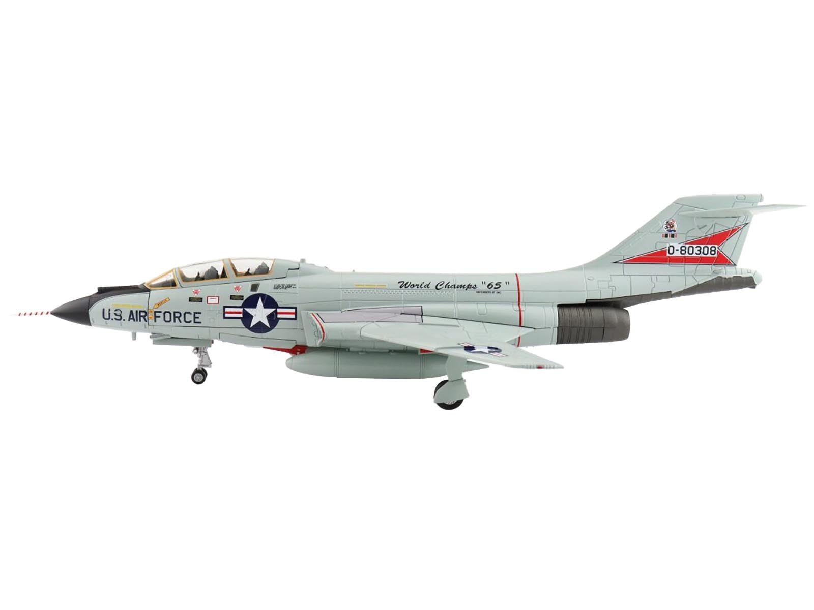 McDonnell F-101B Voodoo Fighter Aircraft "World Champs 65 62nd Fighter Squadron - Minihomy