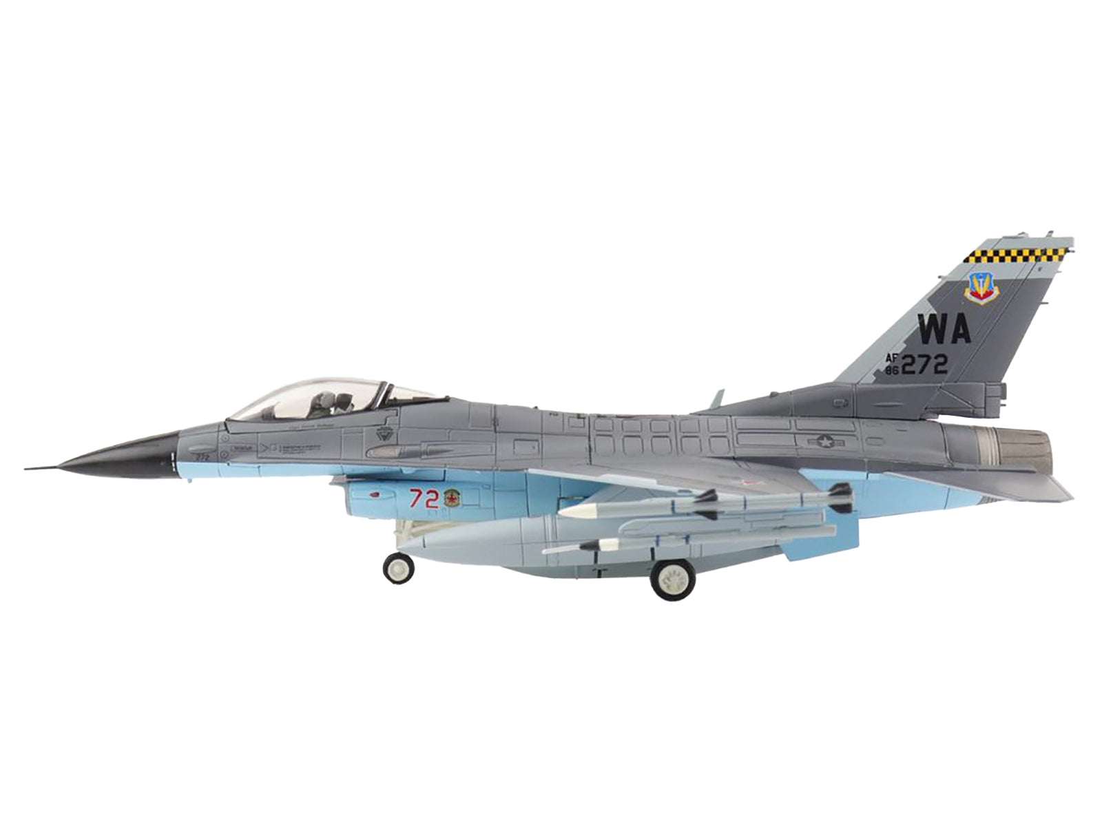 General Dynamics F-16C Fighting Falcon "Shark" Fighter Aircraft "57th Wing 64th Aggressor