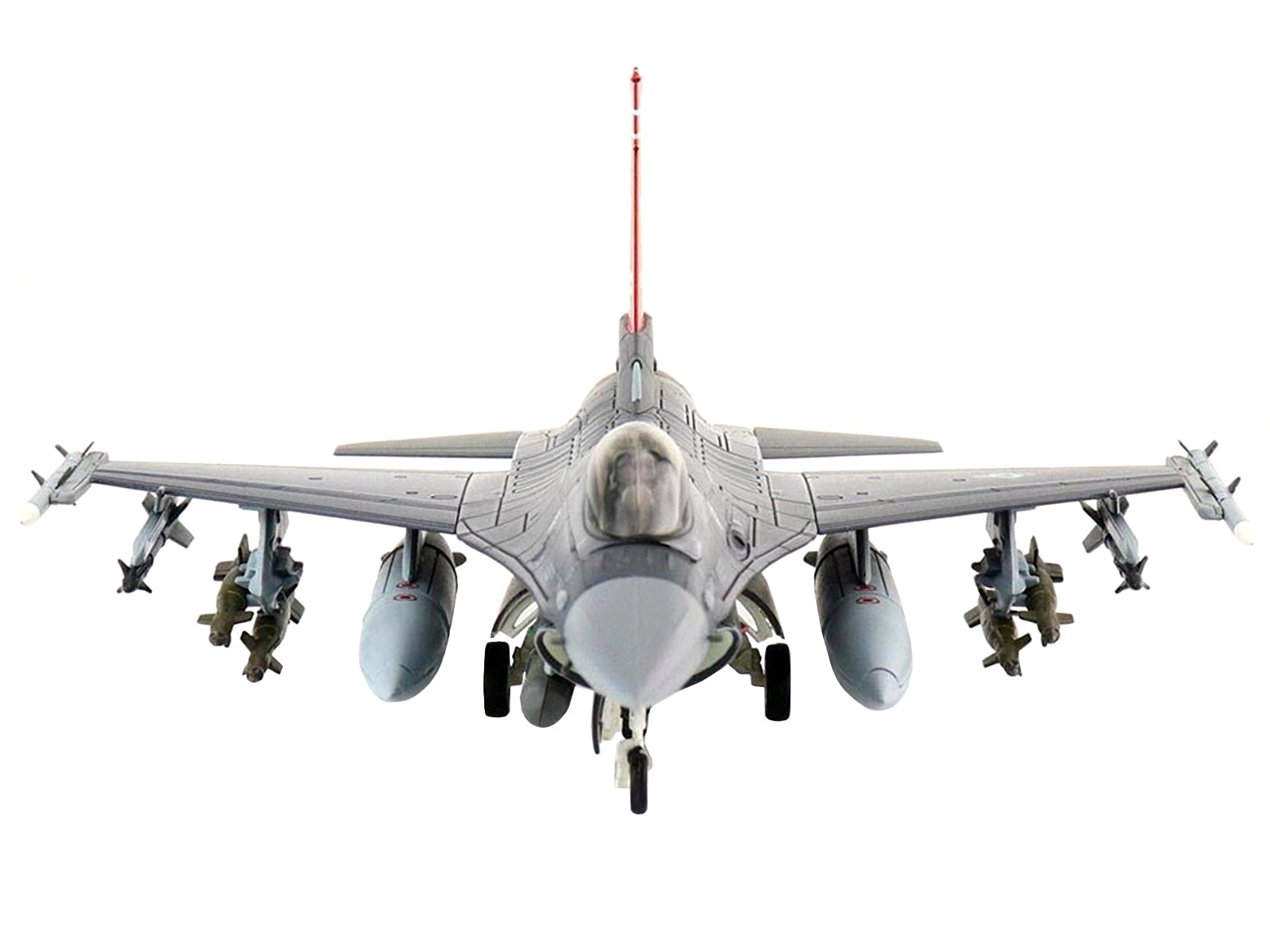 General Dynamics F-16C Fighting Falcon Fighter Aircraft "100th FS 187th FW Alabama ANG" (2021) "Air Power Series" 1/72 Diecast Model by Hobby Master - Minihomy