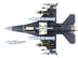 General Dynamics F-16C Fighting Falcon Fighter Aircraft "100th FS 187th FW Alabama ANG" (2021) "Air Power Series" 1/72 Diecast Model by Hobby Master - Minihomy