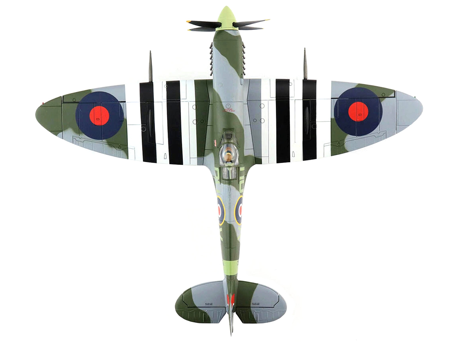 Supermarine Spitfire Mk.Ixe Fighter Aircraft "F/O Johnnie Houlton 485 (NZ) Squadron France" (1944) 1/48 Diecast Model by Hobby Master