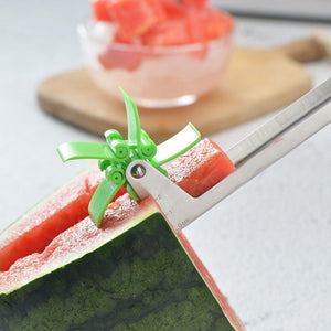 Watermelon Windmill Cutter Stainless Steel Cut Watermelon Artifact Fruit Cut Artifact Creative Fancy Dig Fruit Slice