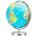 13" Illuminated World Globe 720? Rotating Map with LED Light - Minihomy