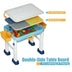 6-in-1 Kids Activity Table Set with Chair - Color: Multicolor - Minihomy