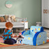 3 in 1 Convertible Flip Open Kids Sofa for Nap Play Sleep - Minihomy