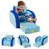 3 in 1 Convertible Flip Open Kids Sofa for Nap Play Sleep - Minihomy