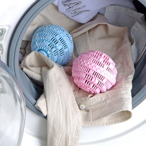 Reusable Eco Natural Magic Laundry Ball No Detergent Wash Wizard Style Washing Machine Plastic Balls