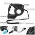 Three-in-one Retractable Dog Leash With Flashlight - Minihomy