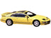 Nissan Fairlady Z (Z32) RHD (Right Hand Drive) Yellow Pearlglow with Sunroof and Extra Wheels 1/64 Diecast Model Car by Inno Models - Minihomy