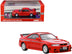 Nissan Skyline GT-R (R33) Nismo 400R RHD (Right Hand Drive) Super Clear Red II with Silver Stripes 1/64 Diecast Model Car by Inno Models - Minihomy