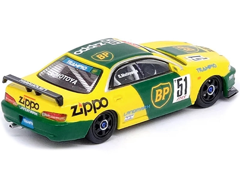 Toyota Corona EXIV #51 RHD (Right Hand Drive) Satoshi Motoyama "JTCC" Japan Touring Car Championship (1995) 1/64 Diecast Model Car by Inno Models