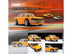 Nissan Skyline 2000 GT-R (KPGC10) RHD (Right Hand Drive) Orange "Malaysia Diecast Expo Event Edition" (2023) 1/64 Diecast Model Car by Inno Models - Minihomy