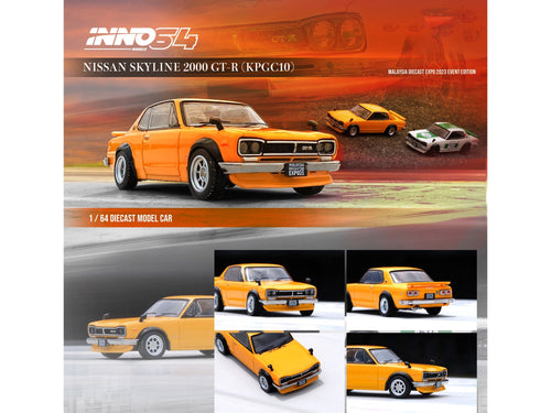 Nissan Skyline 2000 GT-R (KPGC10) RHD (Right Hand Drive) Orange 