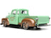 1953 Chevrolet 3100 Pickup Truck Light Green and Gold Metallic "Rusty's Garage" with Extra Wheels "Just Trucks" Series 1/24 Diecast Model Car by Jada - Minihomy