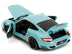 Porsche 911 Turbo (997) Light Blue with Yellow Stripes "Pink Slips" Series 1/24 Diecast Model Car by Jada - Minihomy