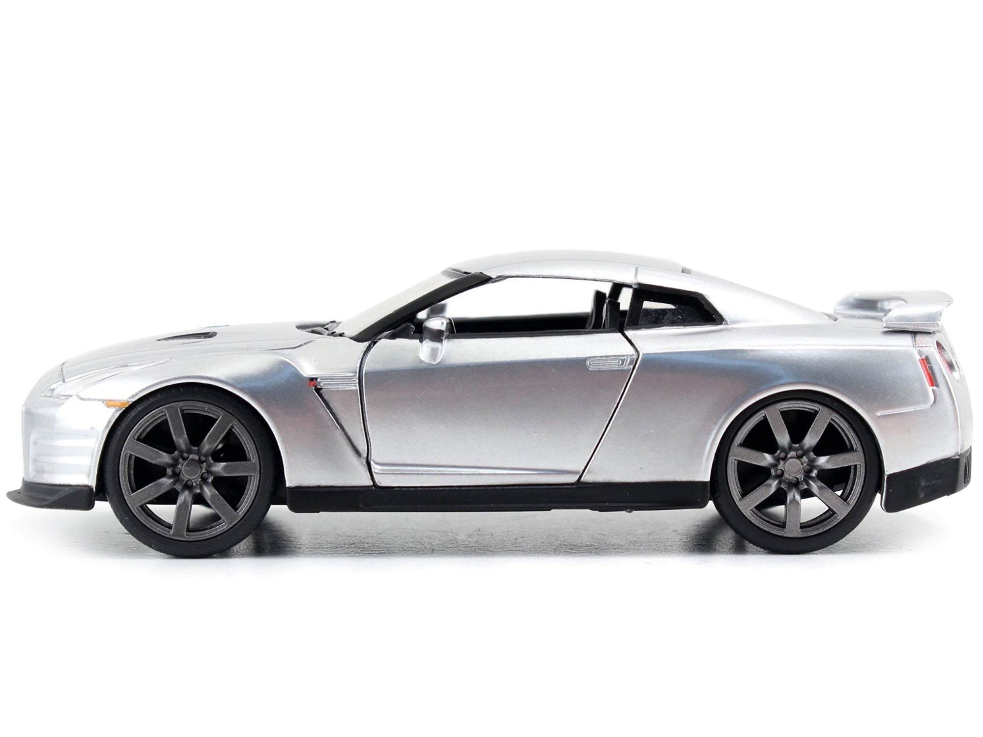 Brian's Nissan GT-R (R35) Silver Metallic "Fast & Furious" Movie 1/32 Diecast Model Car by Jada - Minihomy