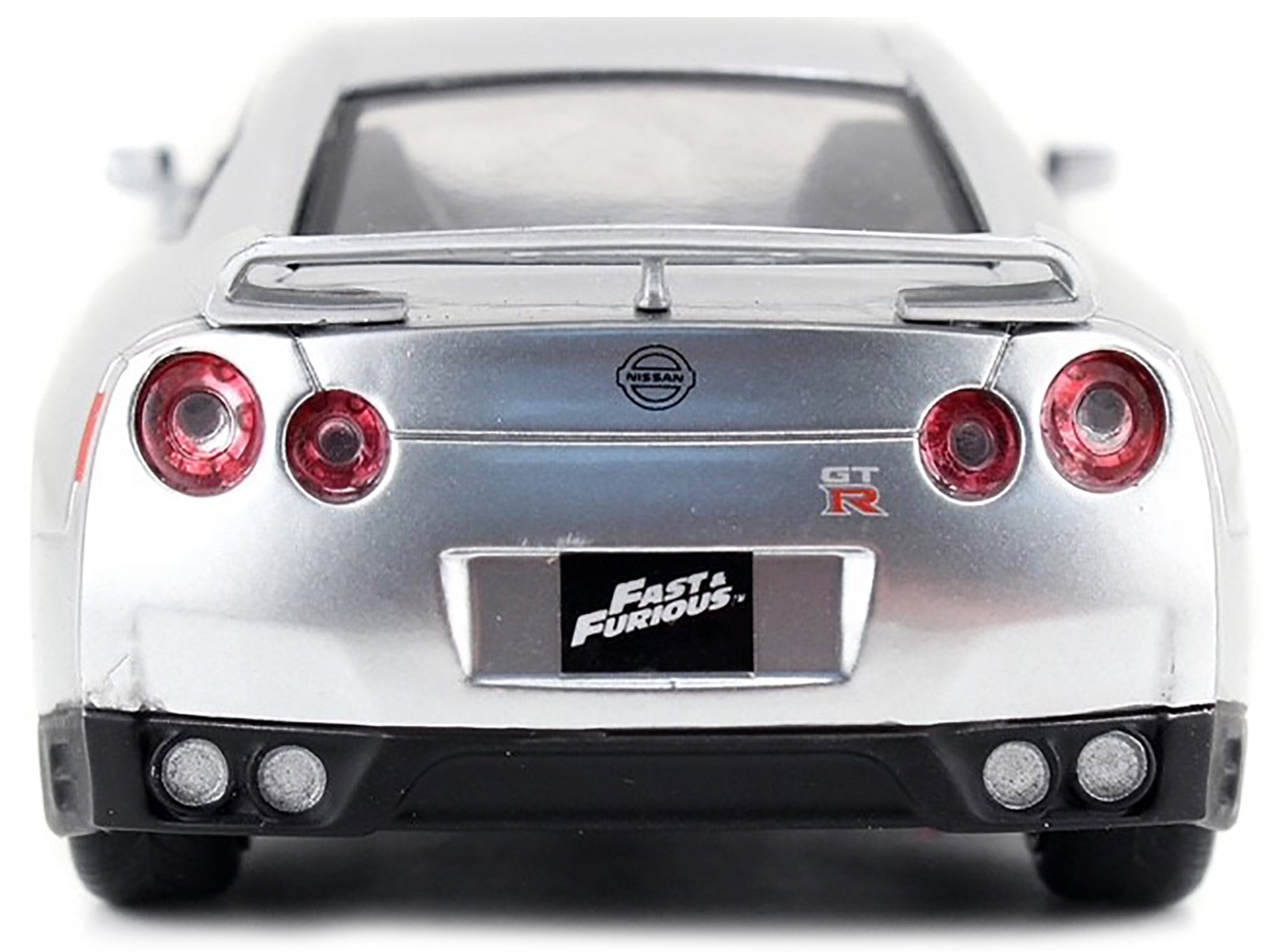 Brian's Nissan GT-R (R35) Silver Metallic "Fast & Furious" Movie 1/32 Diecast Model Car by Jada - Minihomy