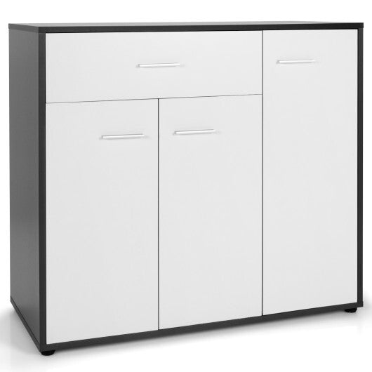 Buffet Sideboard Storage Cabinet with Spacious Table Top