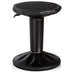 Adjustable Active Learning Stool Sitting Home Office Wobble Chair with Cushion Seat -Black - Color: Black - Minihomy