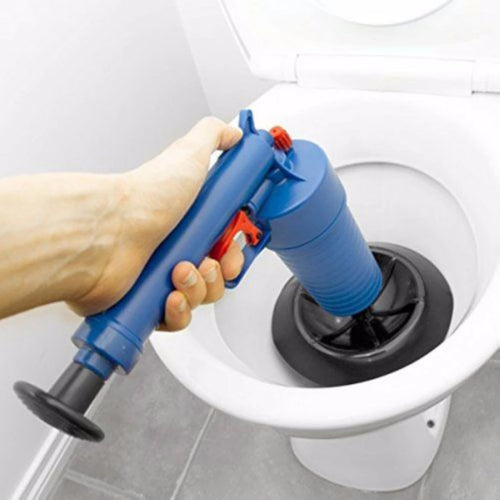 Haute Pression Air Drain Blaster Toilettes Cleaner Tool