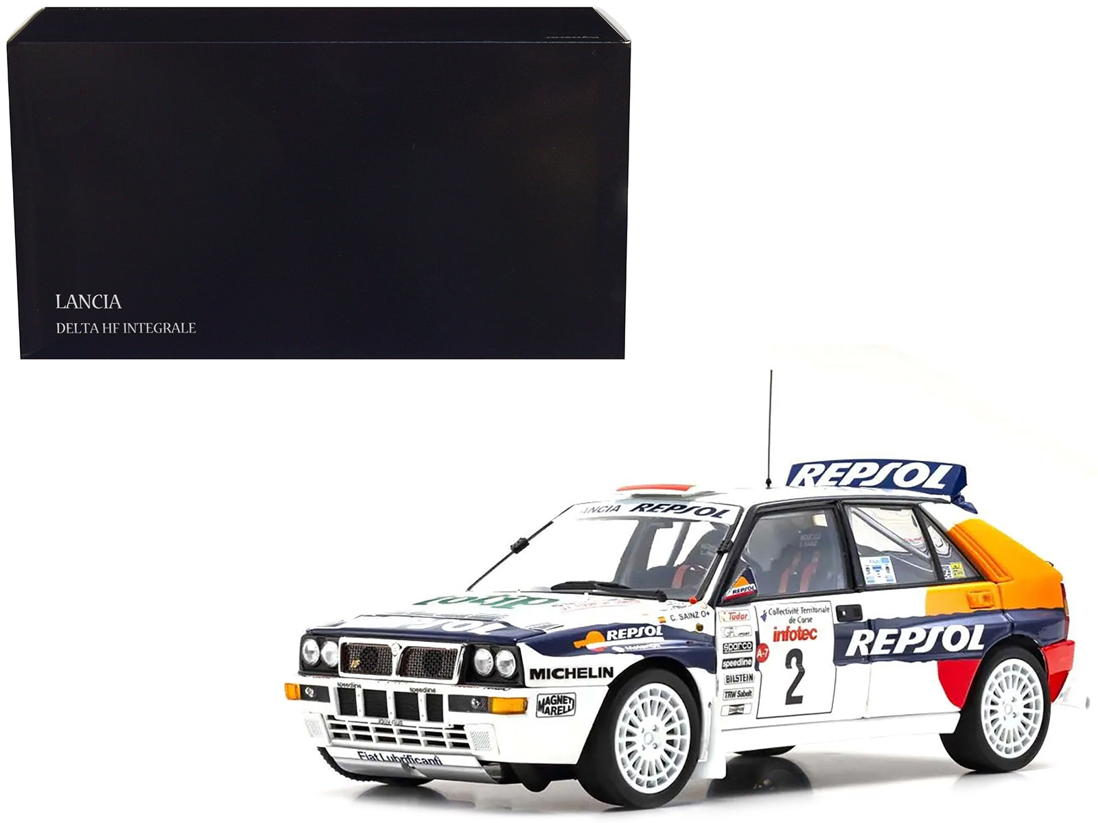 Lancia Delta HF Integrale Evoluzione #2 Carlos Sainz - Luis Moya "Jolly Club" 1993 - Minihomy